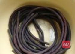 酱爆豇豆卷的做法图解2
