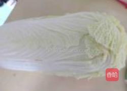 排骨白菜葱香面的做法图解3