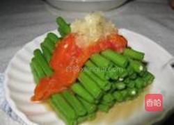 蒜香番茄浇豇豆的做法图解12
