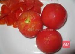 蒜香番茄浇豇豆的做法图解5