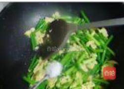 蒜苔炒蛋的做法图解6