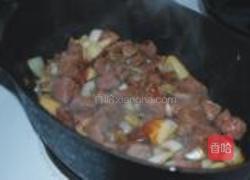 牛肉炖双菇的做法图解4