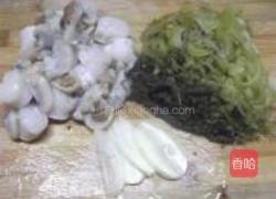 酸菜带子的做法图解4