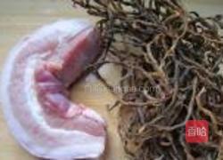干豆角烧肉的做法图解1