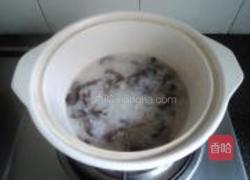 黑木耳猪肚粥的做法图解6