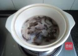 黑木耳猪肚粥的做法图解4