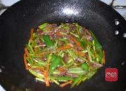 蒜苔爆鸡心的做法图解8