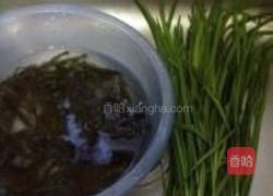 韭菜爆虾的做法图解1