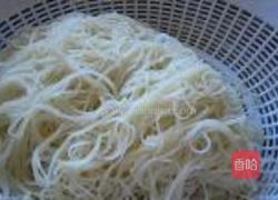 健康好吃素炒米粉的做法图解4