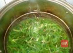 凉拌苦苦菜的做法图解2
