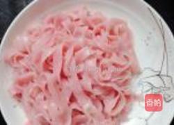 苋菜汁手擀面的做法图解9