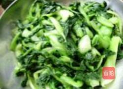 油菜酱肉蒸饺的做法图解3