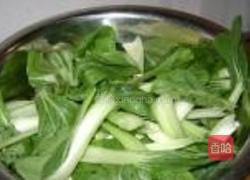 蚝油香菇油菜的做法图解3