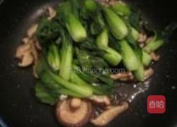 香菇菜芯的做法图解5