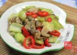 西芹炒带子的做法图解8