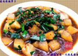 大蒜肉末烧萝卜的做法图解16