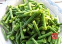 炒豇豆五花肉的做法图解5