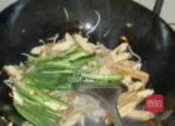 银芽青椒炒豆干的做法图解11