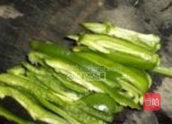 银芽青椒炒豆干的做法图解4