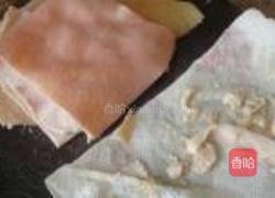 橙香双色猪皮冻的做法图解1