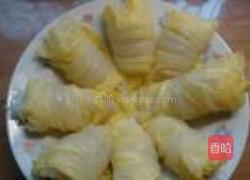 白菜银丝卷的做法图解12