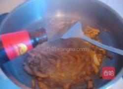肉蛋烧汁油菜的做法图解6