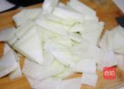 香菜冬瓜的做法图解1