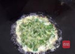 香菜炒鹅蛋的做法图解5