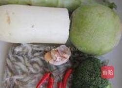 白玉翡翠虾的做法图解1