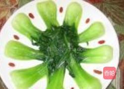 小油菜揽香菇的做法图解6