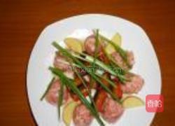 黄鳝蒸小肉圆的做法图解1