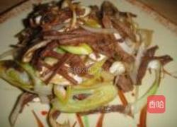 葱拌驴肉的做法图解6