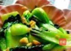 家常清炒油菜的做法图解6