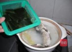海带豆腐鲫鱼汤的做法图解6