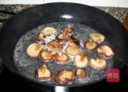 香菇扒小白菜的做法图解8