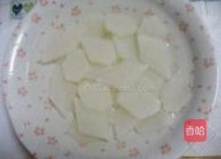 黄桃桂花山药的做法图解2