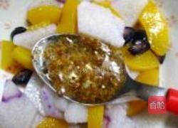 黄桃桂花山药的做法图解5