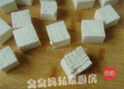 虾仁北豆腐的做法图解2