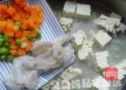 虾仁北豆腐的做法图解7