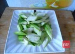 海米丝瓜的做法图解2