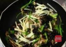 三丝炒猪肝的做法图解5