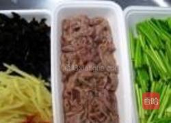 三丝炒猪肝的做法图解1