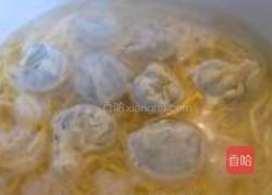 白菜素云吞面的做法图解5