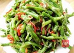 豇豆红辣椒丝的做法图解7