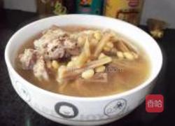 萝卜干黄豆猪骨汤的做法图解6