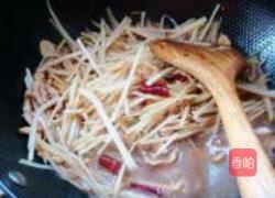 辣炒三丝的做法图解5