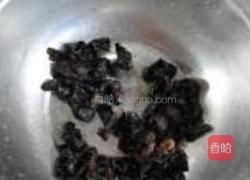 木耳炒猪腰的做法图解2