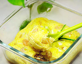 虾仁肉饼蒸蛋