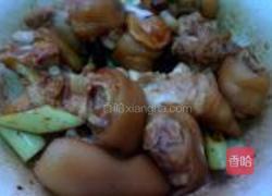 花生黄豆炖猪蹄的做法图解3