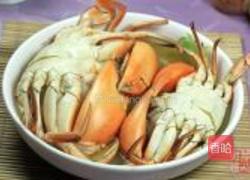 清蒸水蟹的做法图解4